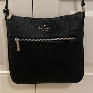 Kate Spade Black Leather Crossbody Bag